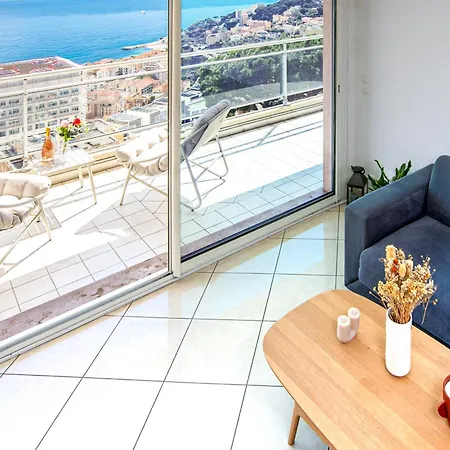 Jardins De Monaco - Vue - Jacuzzi - Parking Apartment Cap-d'Ail