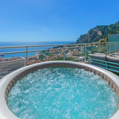 Jardins De Monaco - Vue - Jacuzzi - Parking Apartment *