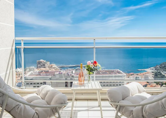 Jardins De Monaco - Vue - Jacuzzi - Parking Cap-d'Ail