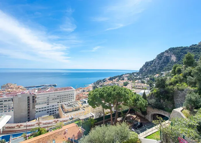 Jardins De Monaco - Vue - Jacuzzi - Parking Lejlighed Cap-d'Ail