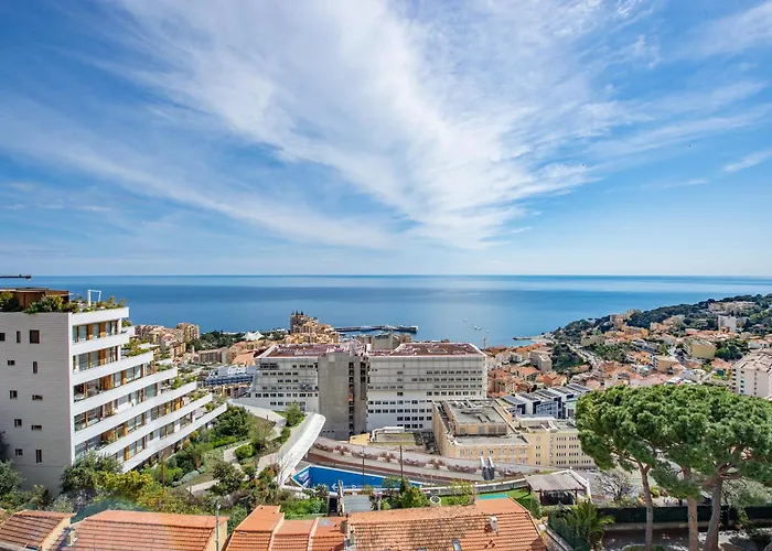 Jardins De Monaco - Vue - Jacuzzi - Parking Cap-d'Ail